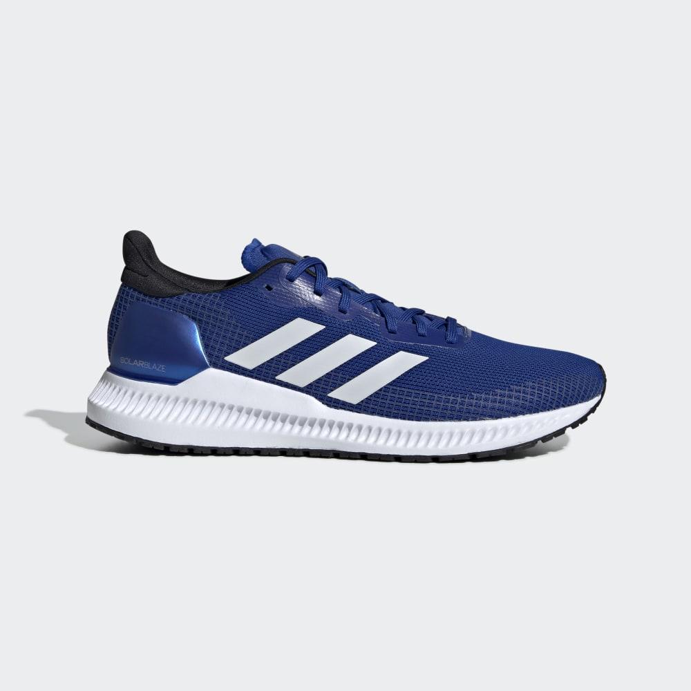 Adidas Men's Solar Blaze Running Shoes Royal/Grey/Navy Ireland EF0812